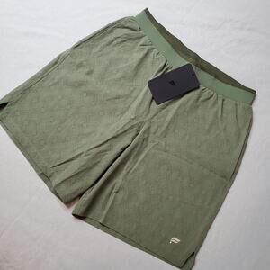 Fabletics Mens Size S NWT The 7" Fundamental Short II Unlined Green